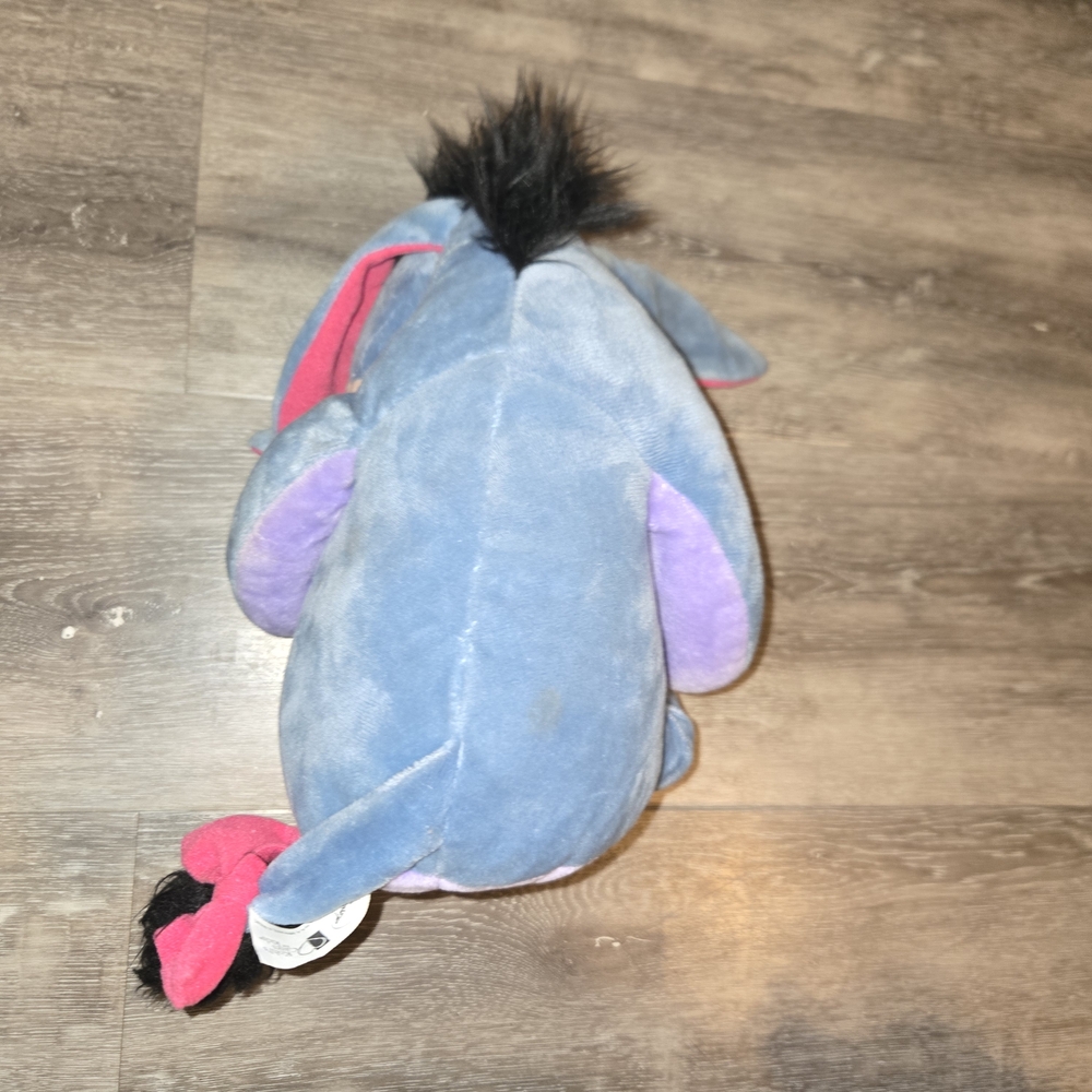 Disney Eeyore Plush - Blue and Pink - Picture 5 of 9